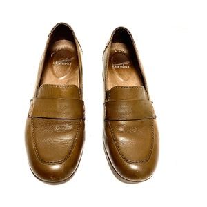 Dansko Two-Tone Leather Loafers